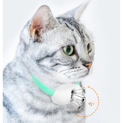 Automatic Cat Laser Collar - Smart Interactive Hands-Free Laser Toy to keep Cats Active